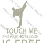 ready T-shirt Designs karate