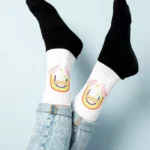 Black Foot Sublimated Socks