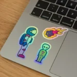 Kiss-Cut Holographic Stickers