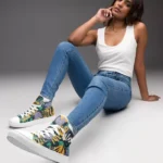 Women's High Top Canvas Shoes